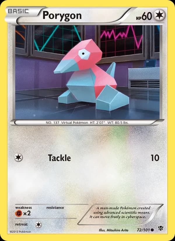 Porygon – Plasma Blast 72