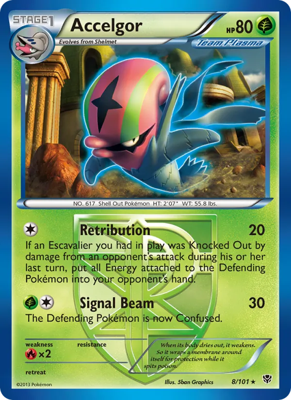 Accelgor – Plasma Blast 8