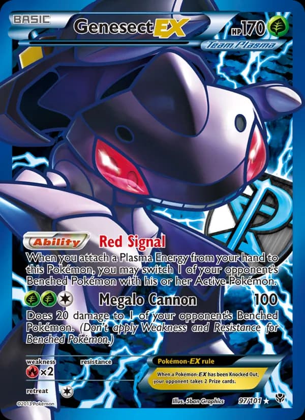 Genesect-EX – Plasma Blast 97