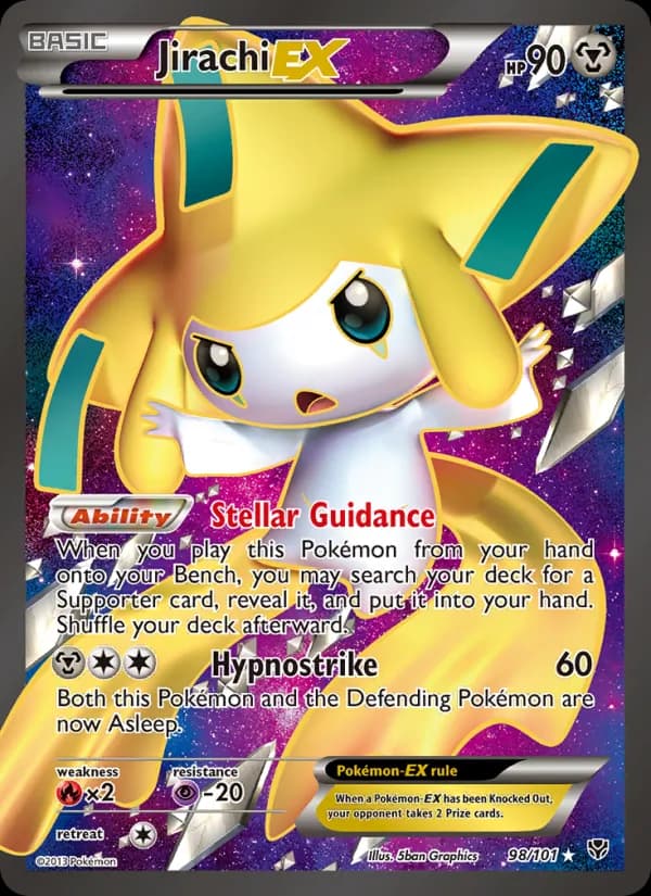 Jirachi-EX – Plasma Blast 98