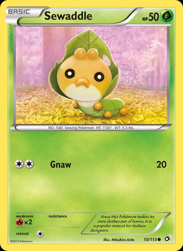 Sewaddle – Legendary Treasures 10