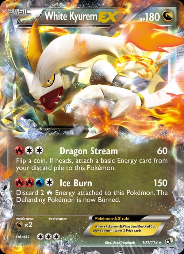 White Kyurem-EX – Legendary Treasures 101