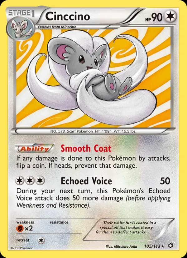 Cinccino – Legendary Treasures 105