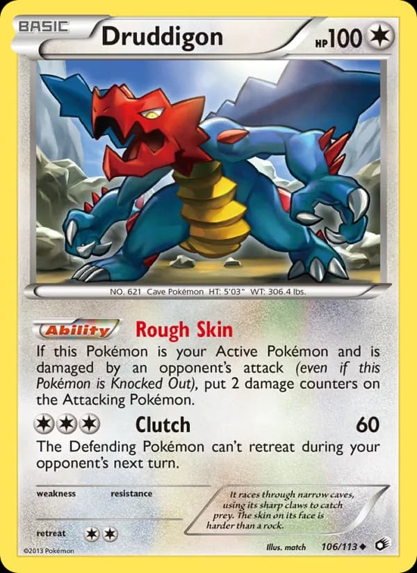 Druddigon – Legendary Treasures 106