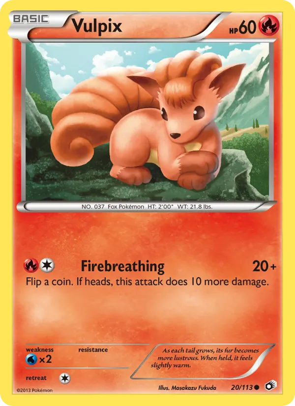 Vulpix – Legendary Treasures 20