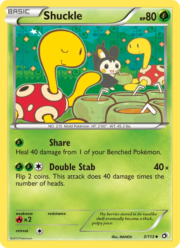 Shuckle – Legendary Treasures 3