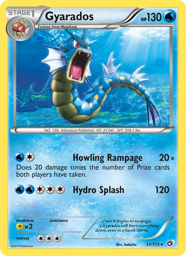 Gyarados – Legendary Treasures 31