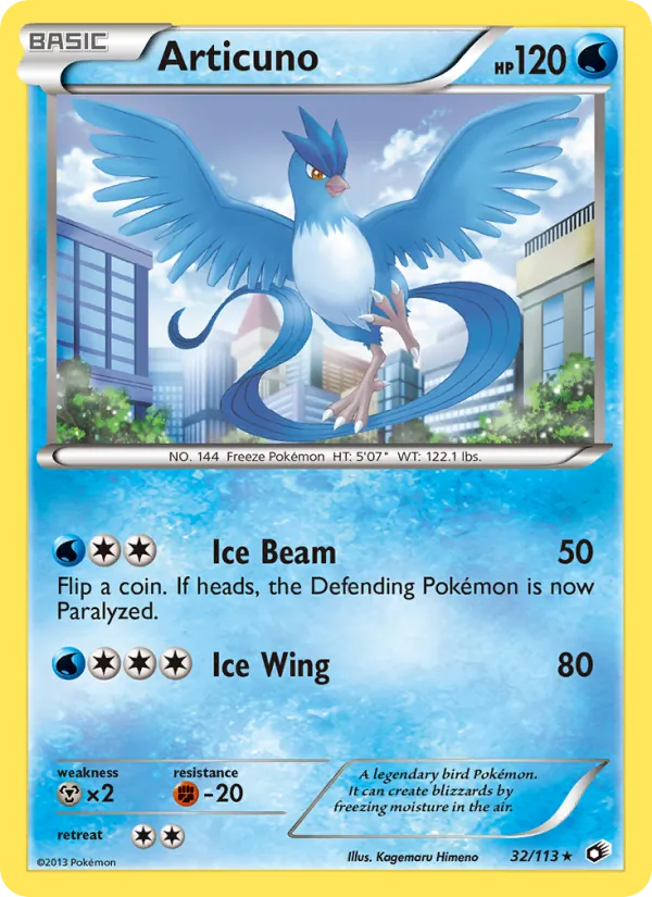 Articuno – Legendary Treasures 32