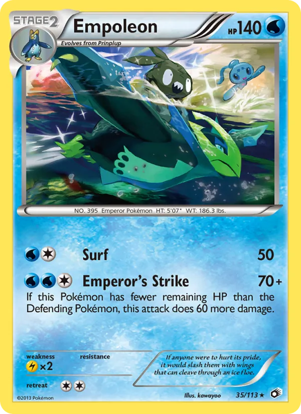 Empoleon – Legendary Treasures 35