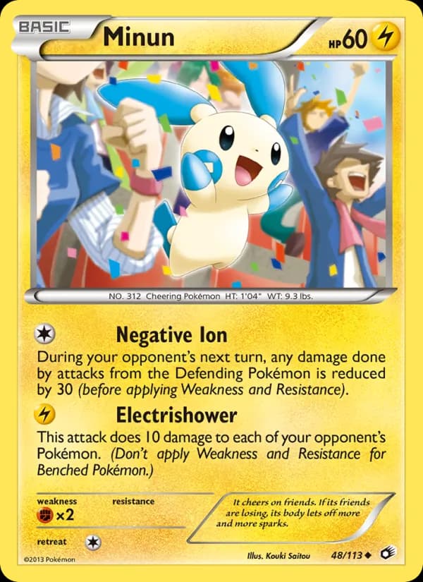 Minun – Legendary Treasures 48
