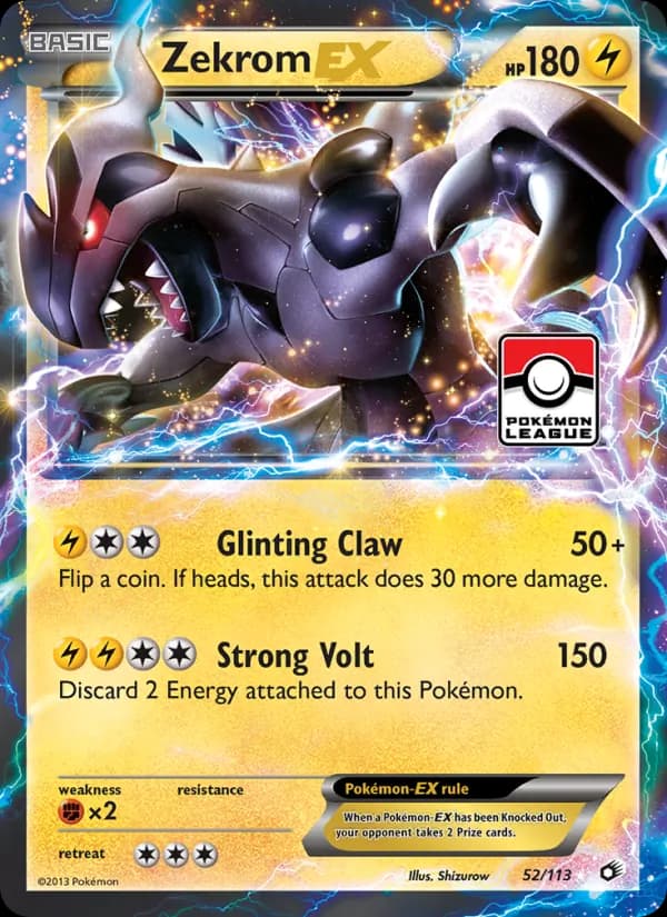 Zekrom-EX – Legendary Treasures 52
