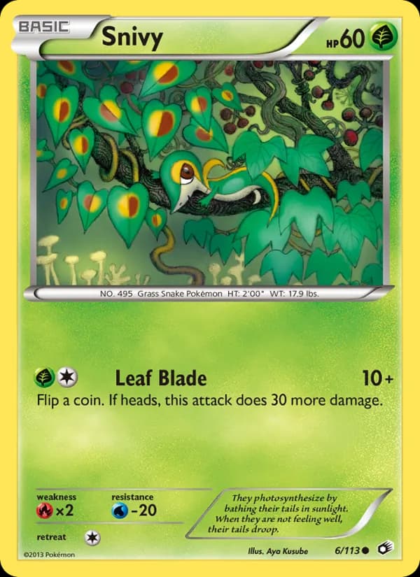 Snivy – Legendary Treasures 6