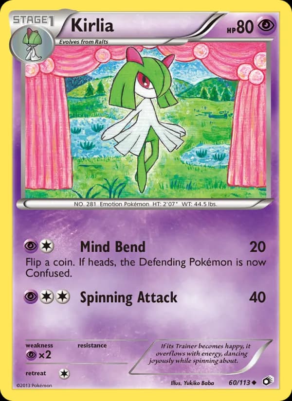Kirlia – Legendary Treasures 60