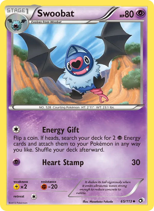 Swoobat – Legendary Treasures 65