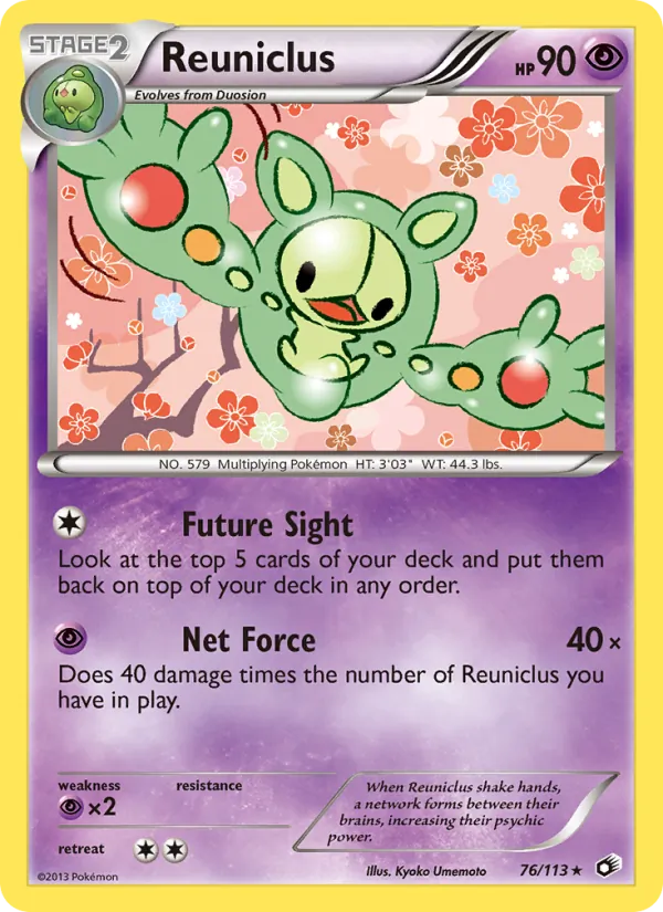 Reuniclus – Legendary Treasures 76