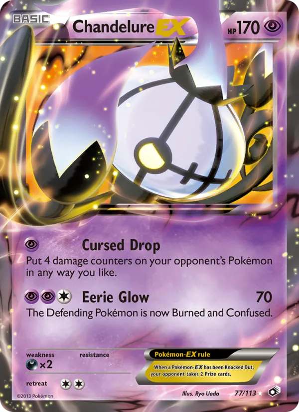 Chandelure-EX – Legendary Treasures 77