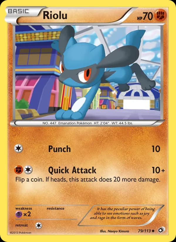 Riolu – Legendary Treasures 79