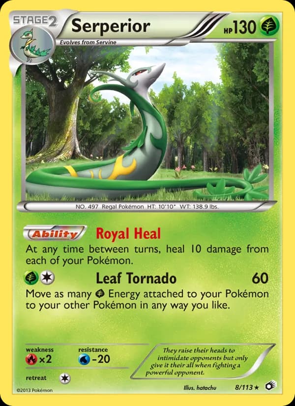 Serperior – Legendary Treasures 8