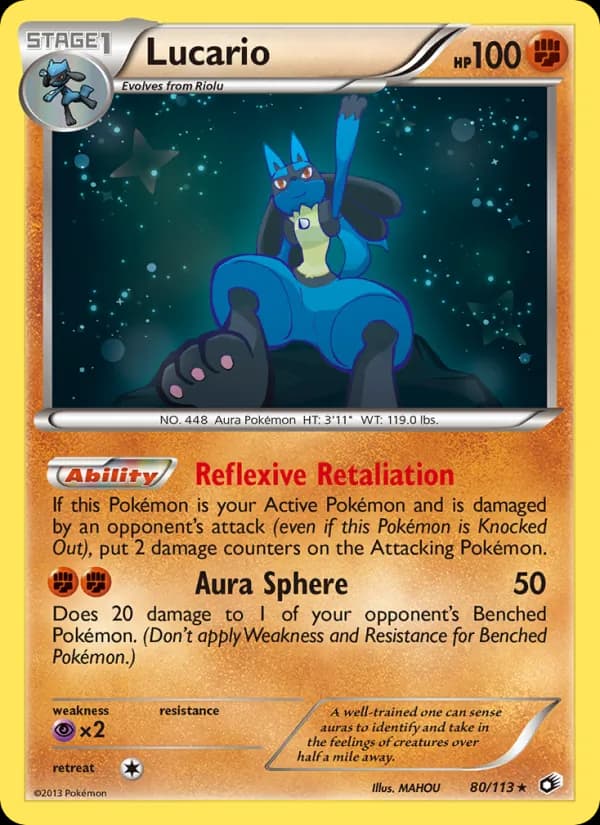 Lucario – Legendary Treasures 80