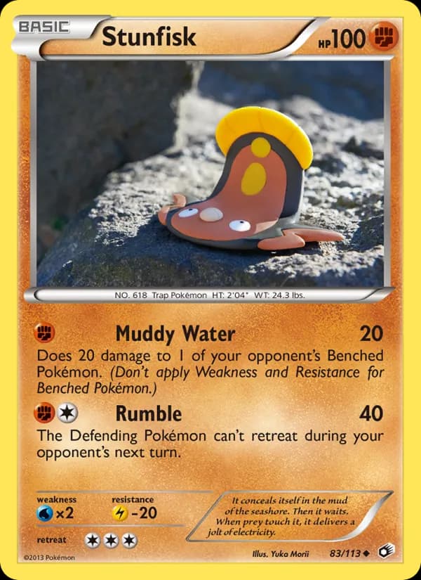 Stunfisk – Legendary Treasures 83
