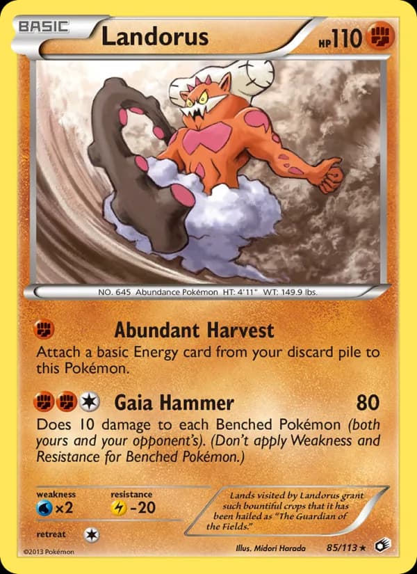 Landorus – Legendary Treasures 85