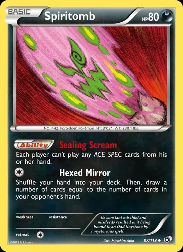 Spiritomb – Legendary Treasures 87