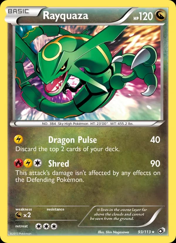 Rayquaza – Legendary Treasures 93