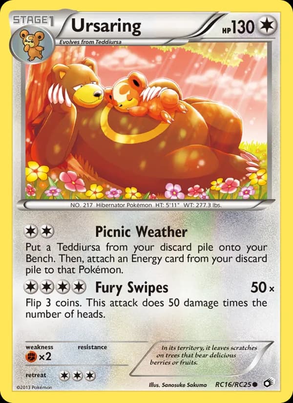 Ursaring – Legendary Treasures RC16
