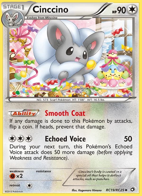 Cinccino – Legendary Treasures RC19