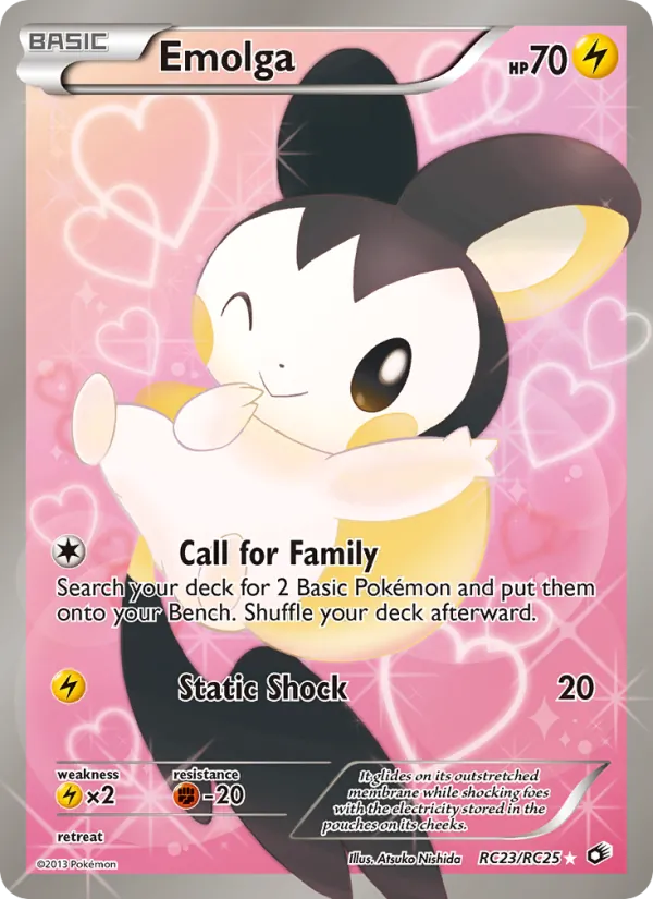 Emolga – Legendary Treasures RC23