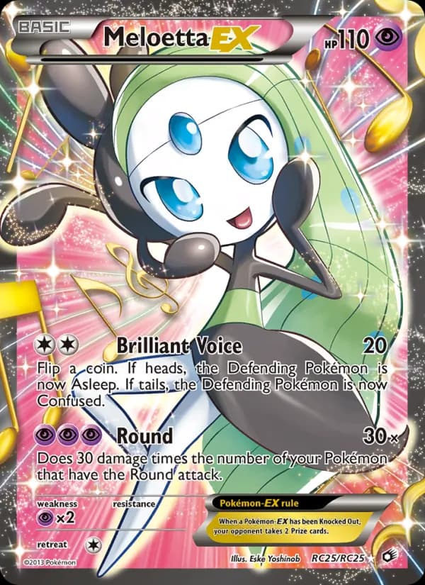 Meloetta-EX – Legendary Treasures RC25