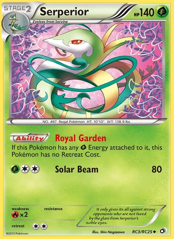 Serperior – Legendary Treasures RC3