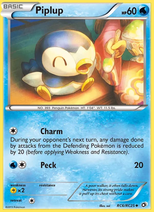 Piplup – Legendary Treasures RC6