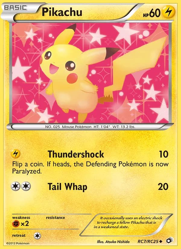 Pikachu – Legendary Treasures RC7