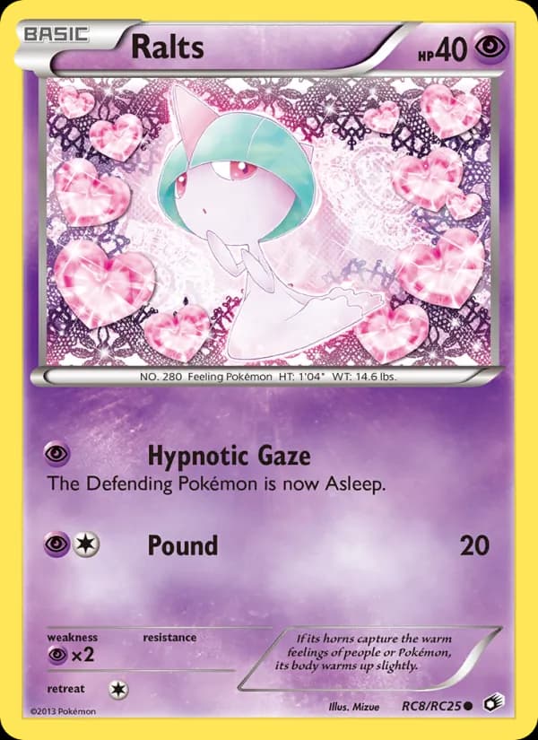 Ralts – Legendary Treasures RC8