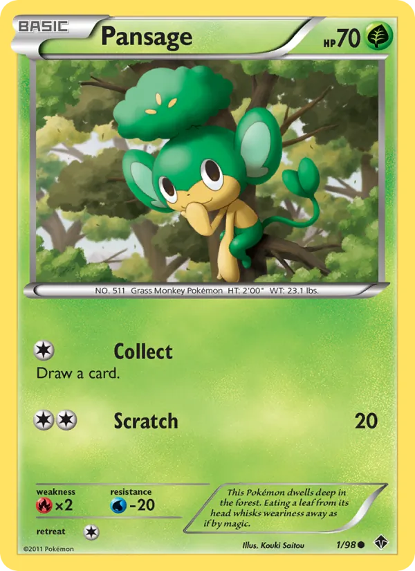 Pansage – Emerging Powers 1