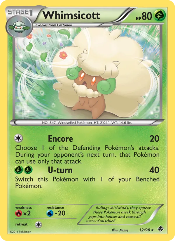 Whimsicott – Emerging Powers 12