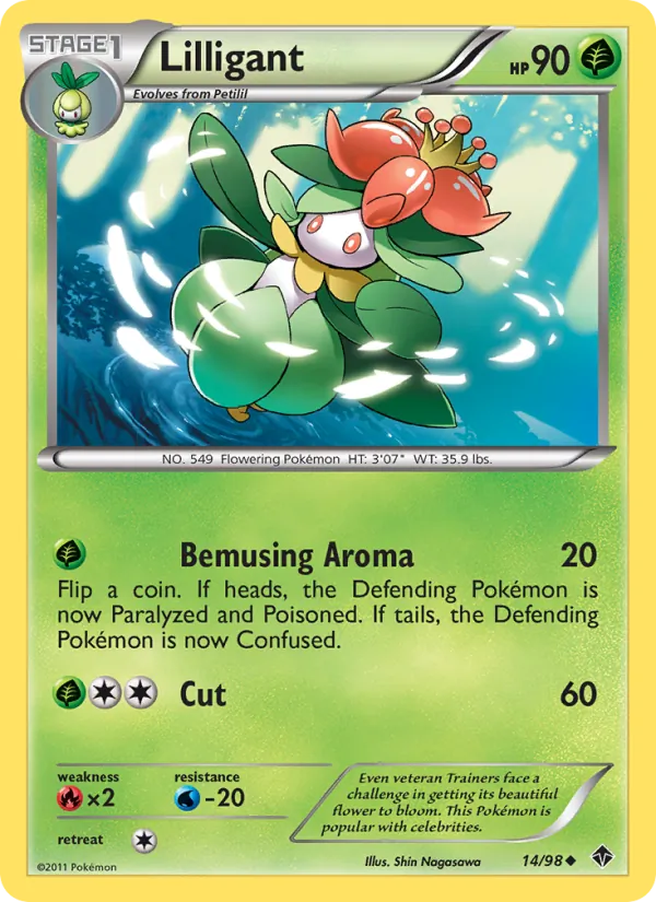 Lilligant – Emerging Powers 14