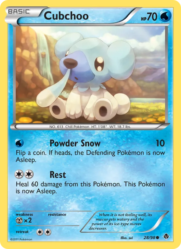 Cubchoo – Emerging Powers 28