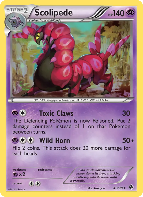 Scolipede – Emerging Powers 40