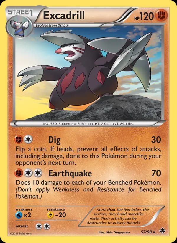 Excadrill – Emerging Powers 57