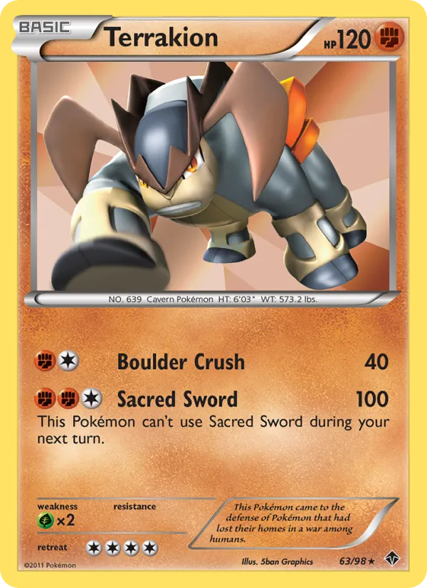 Terrakion – Emerging Powers 63