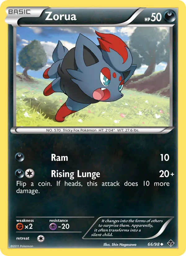 Zorua – Emerging Powers 66