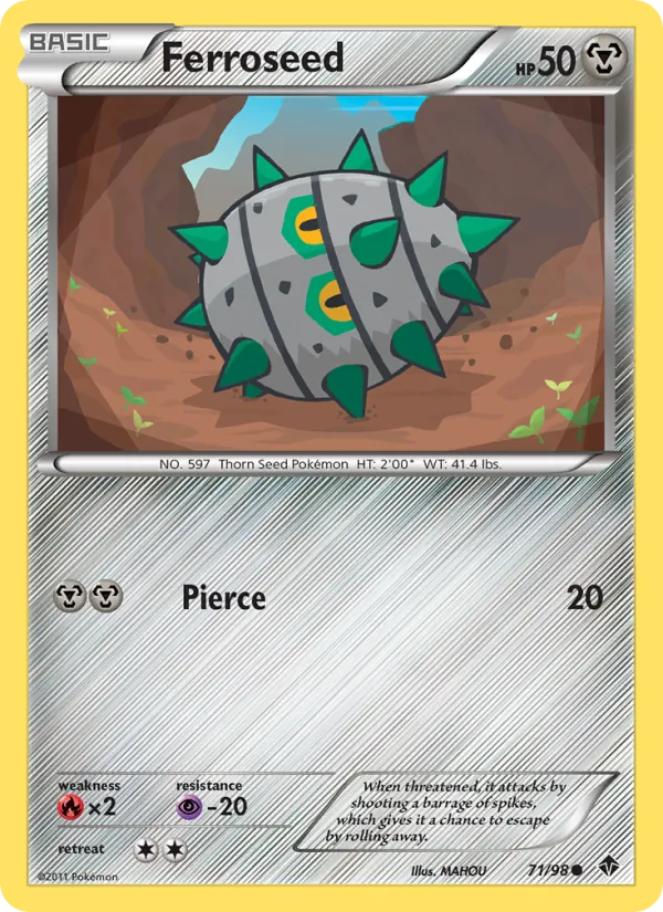 Ferroseed – Emerging Powers 71