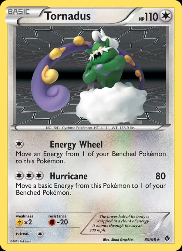 Tornadus – Emerging Powers 89