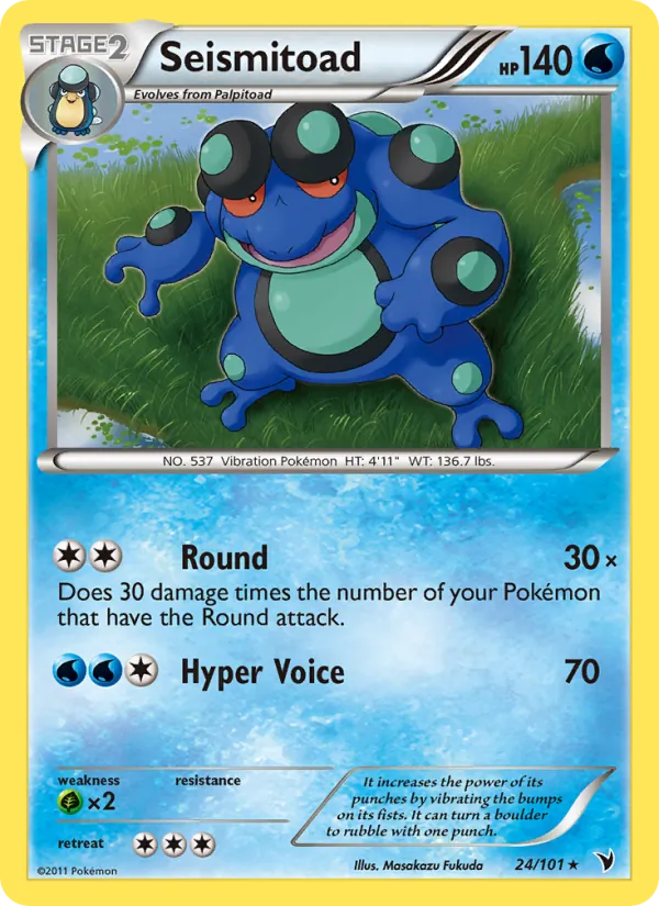 Seismitoad – Noble Victories 24