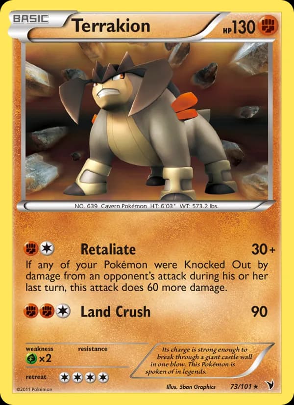 Terrakion – Noble Victories 73