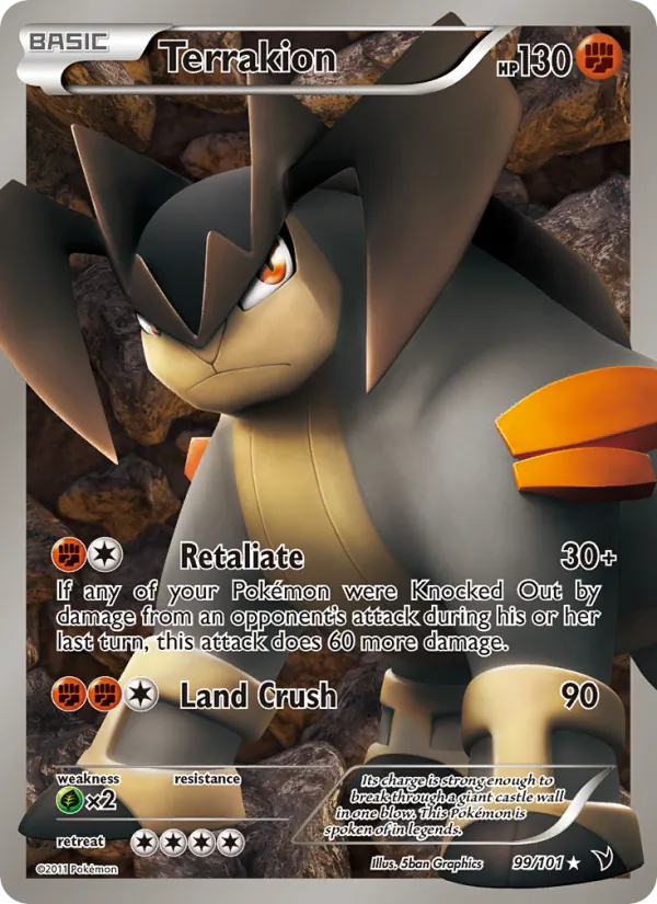 Terrakion – Noble Victories 99