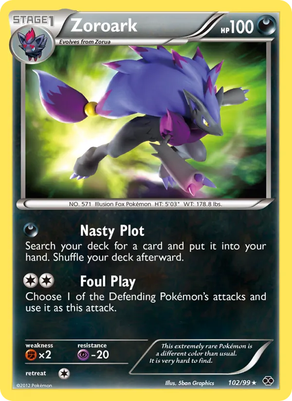 Zoroark – Next Destinies 102