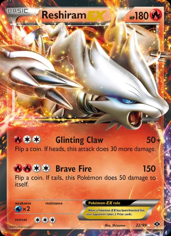 Reshiram-EX – Next Destinies 22